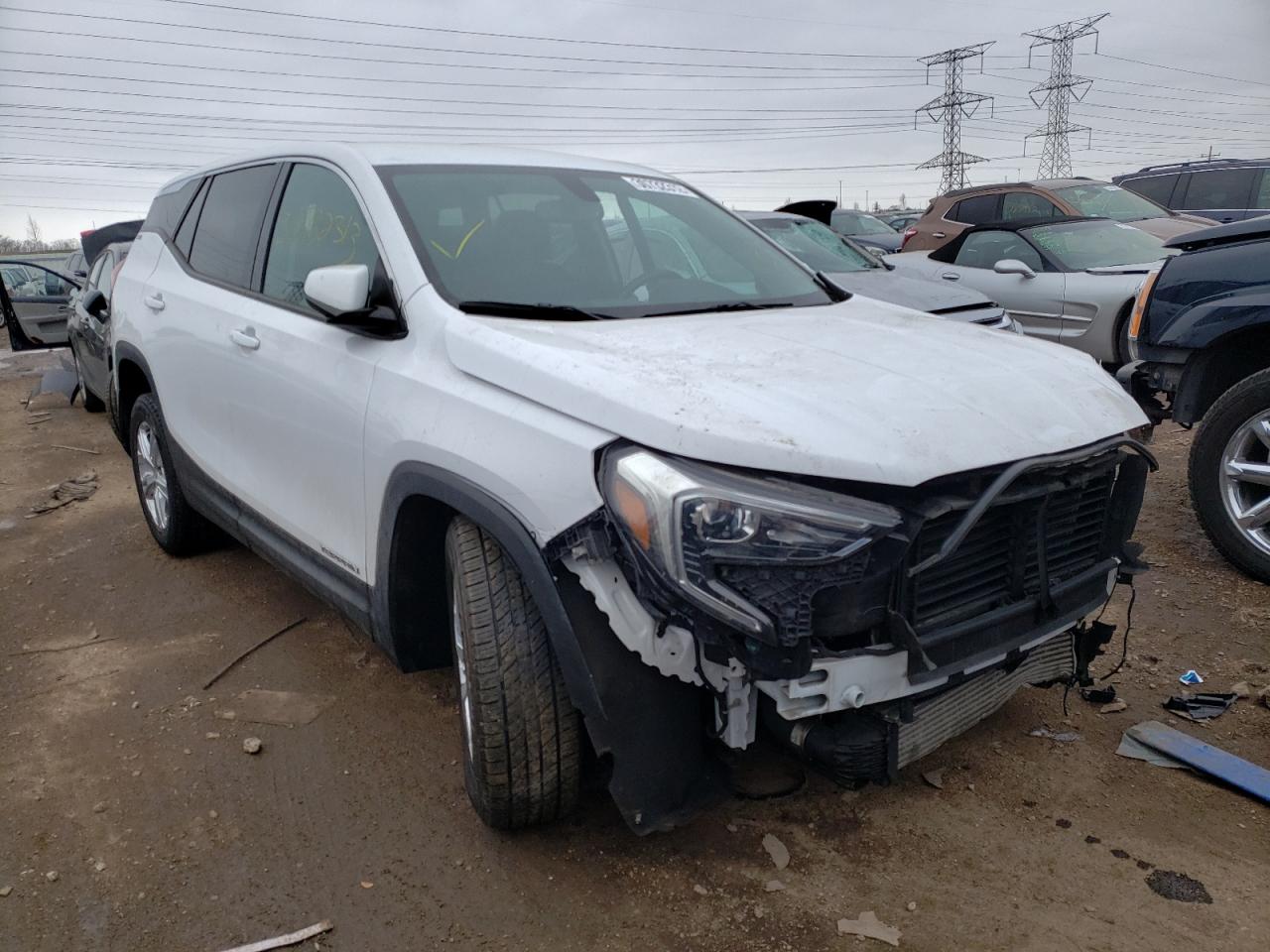 GMC TERRAIN SL 2018 with VIN 3GKALMEV3JL259453 - Photo from auction