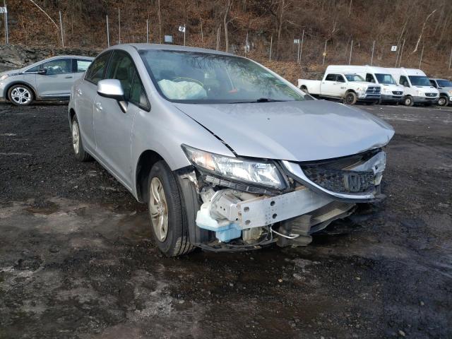 HONDA CIVIC LX 2013 with VIN 19XFB2F55DE259292 - Photo from auction