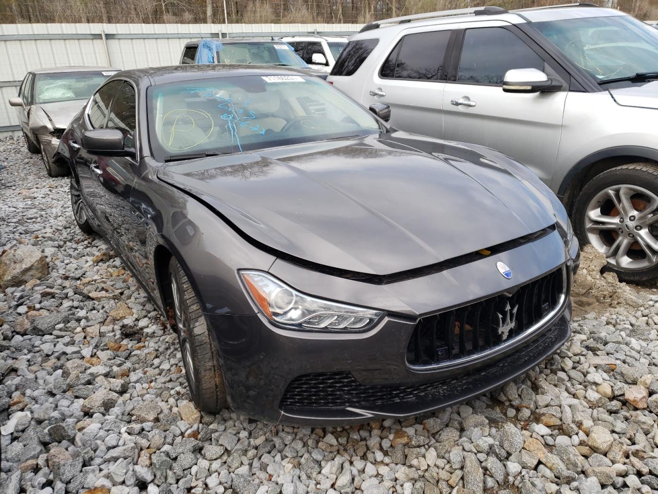 MASERATI GHIBLI 2014 with VIN ZAM57XSA4E1112183 - Photo from auction