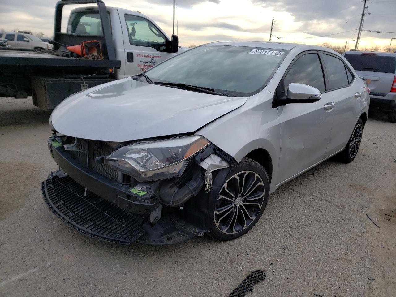 Photo 2 from auction – 2015 TOYOTA COROLLA L with VIN 2T1BURHE3FC325693