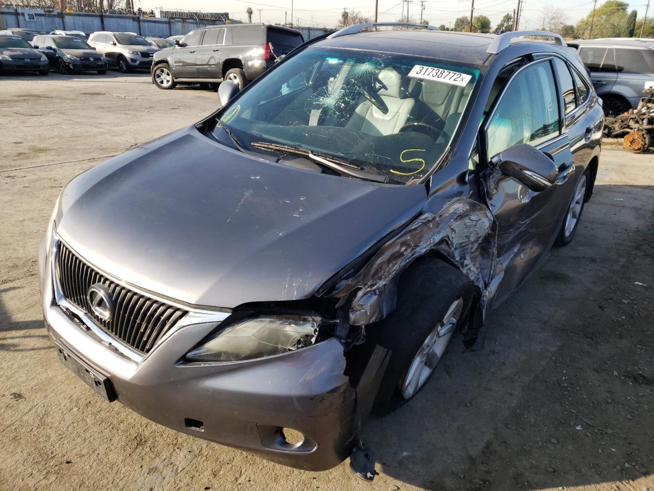 Photo 2 from auction – 2012 LEXUS RX 350 with VIN 2T2ZK1BA3CC073091
