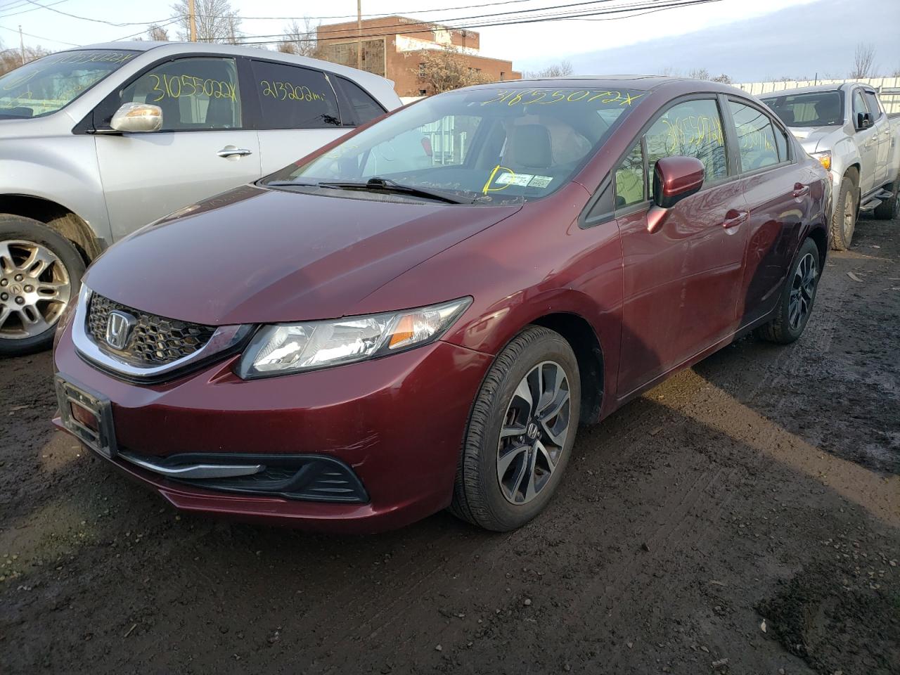 Photo 2 from auction – 2015 HONDA CIVIC EX with VIN 19XFB2F84FE247860