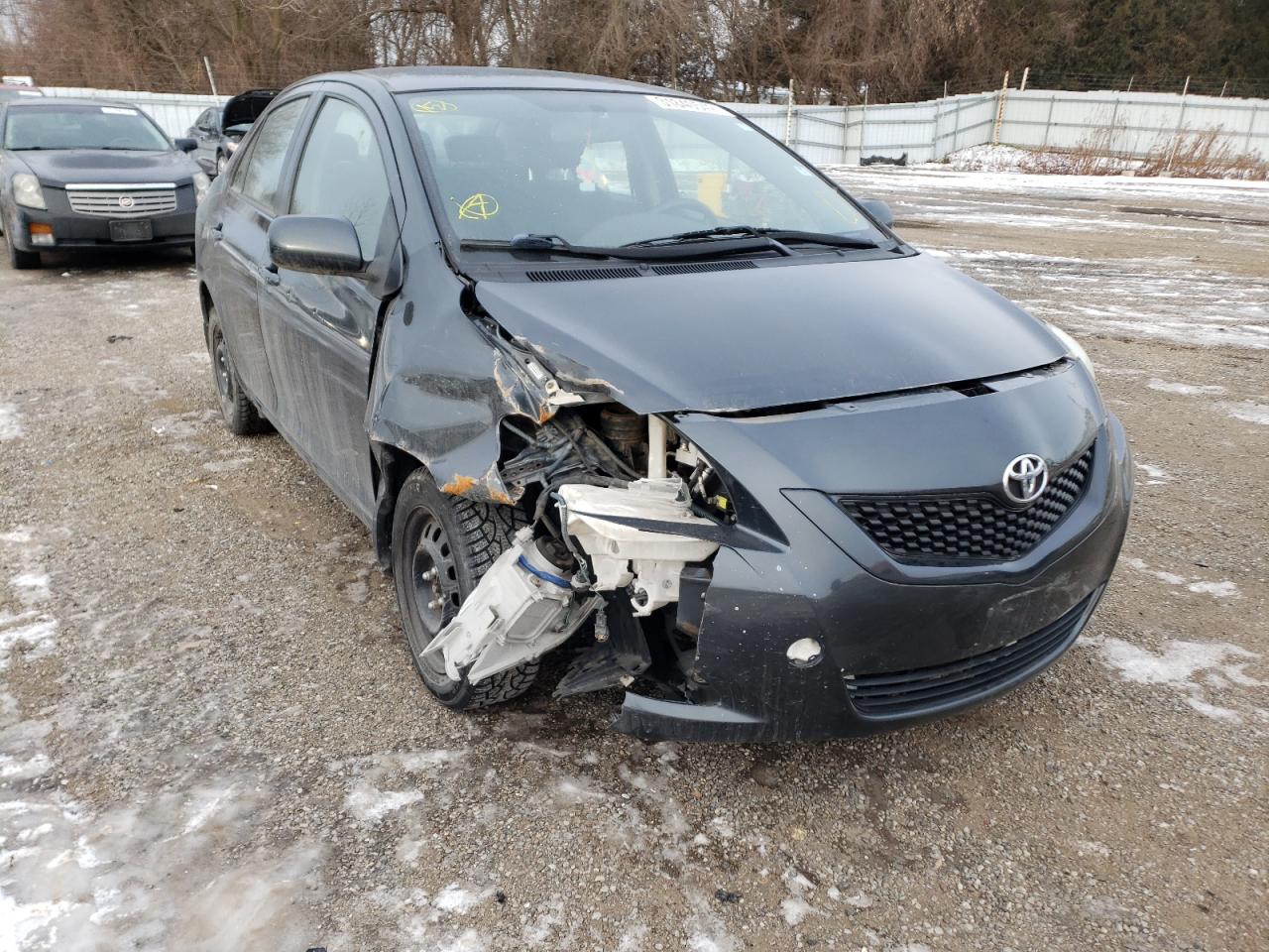 TOYOTA YARIS 2009 with VIN JTDBT923791306048 - Photo from auction