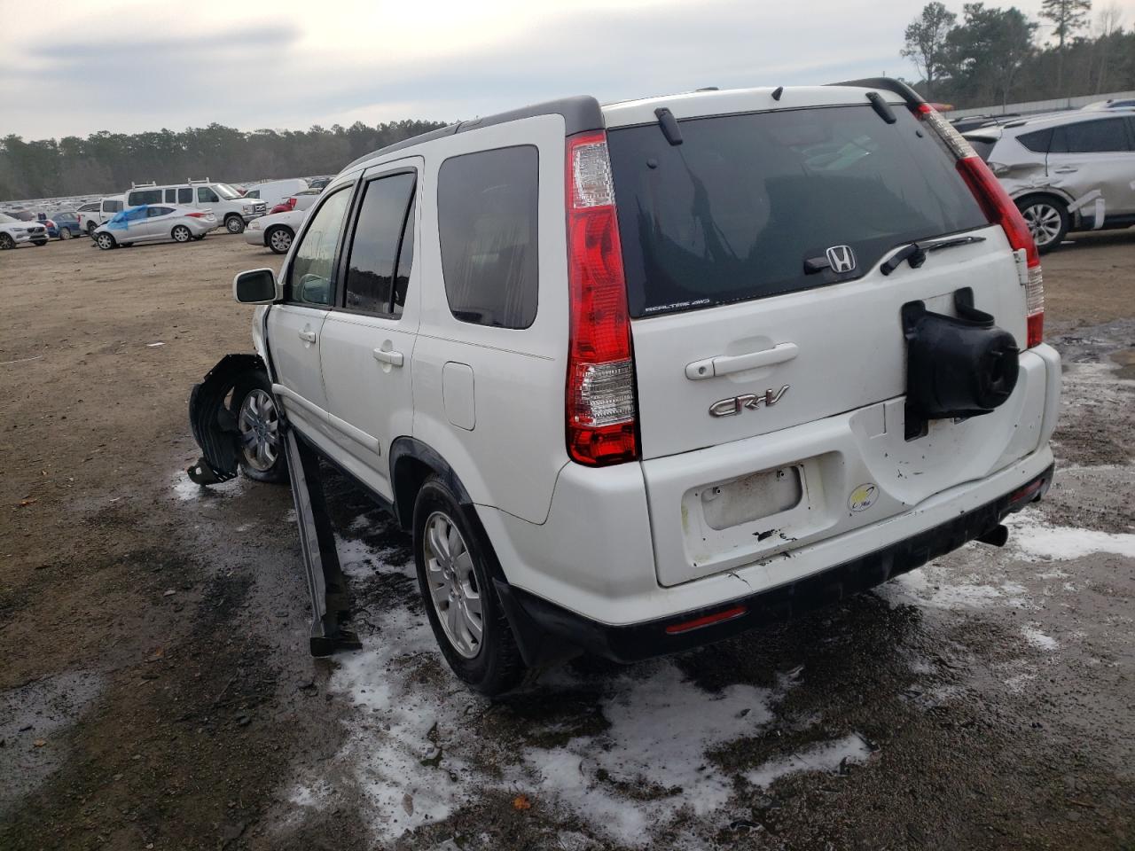 Photo 3 from auction – 2005 HONDA CR-V SE with VIN JHLRD78915C061230