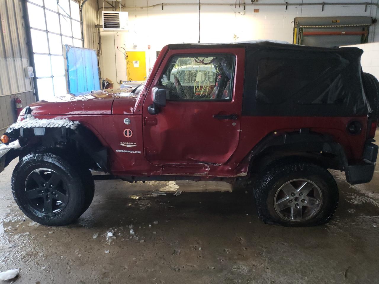 Photo 9 from auction – 2007 JEEP WRANGLER S with VIN 1J8FA54177L132231
