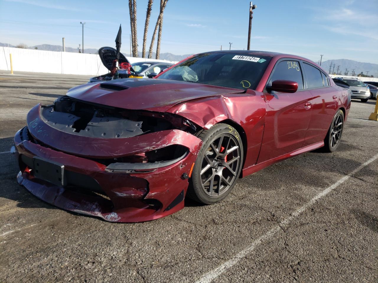 Photo 2 from auction – 2019 DODGE CHARGER R/ with VIN 2C3CDXCT3KH520101