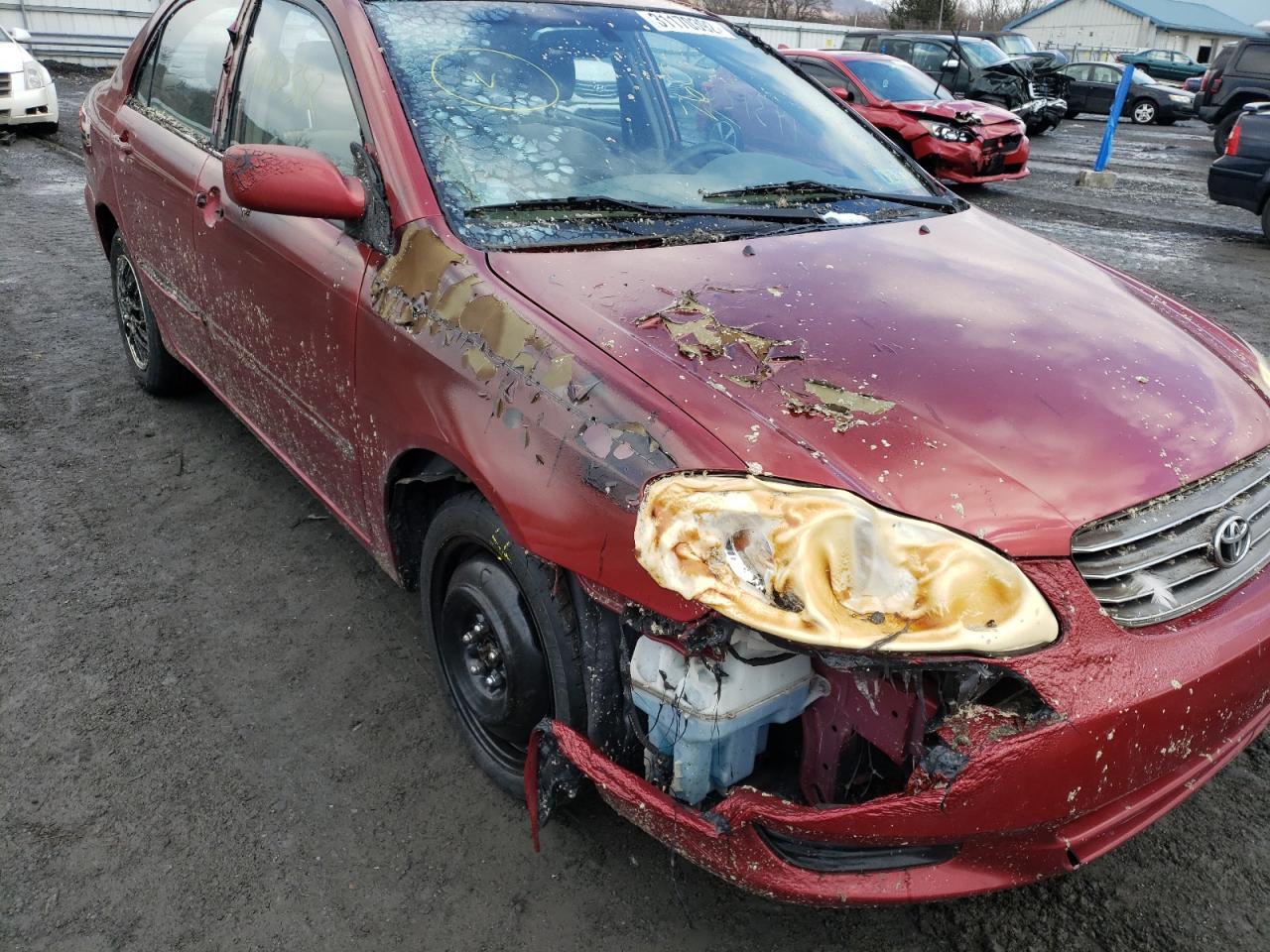 Photo 9 from auction – 2004 TOYOTA COROLLA CE with VIN 2T1BR32E14C196423