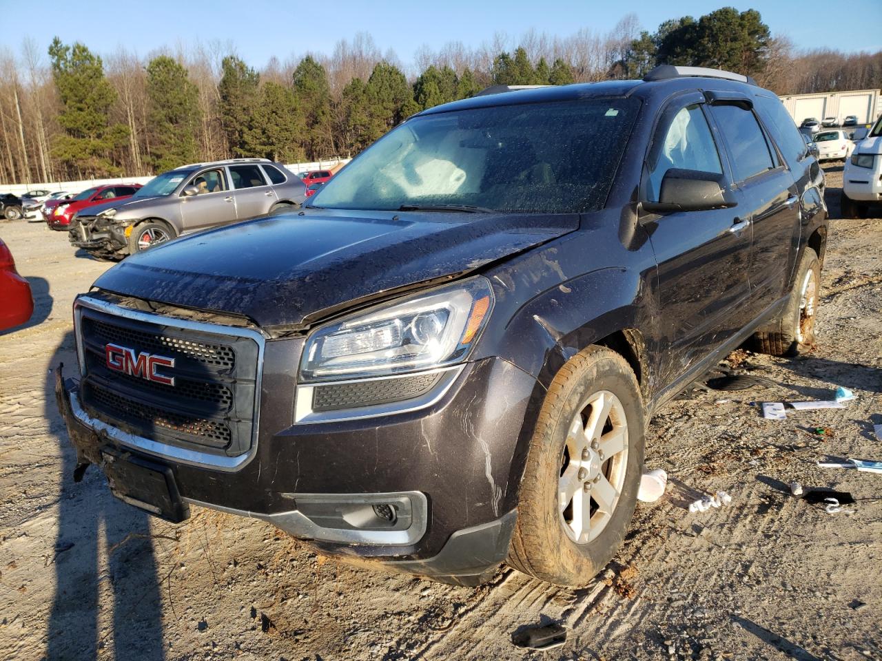 Photo 2 from auction – 2016 GMC ACADIA SLE with VIN 1GKKVNED9GJ332482