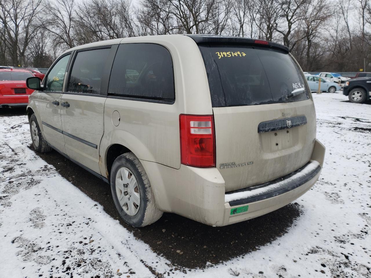 Photo 3 from auction – 2008 DODGE GRAND CARA with VIN 1D8HN44H58B161831