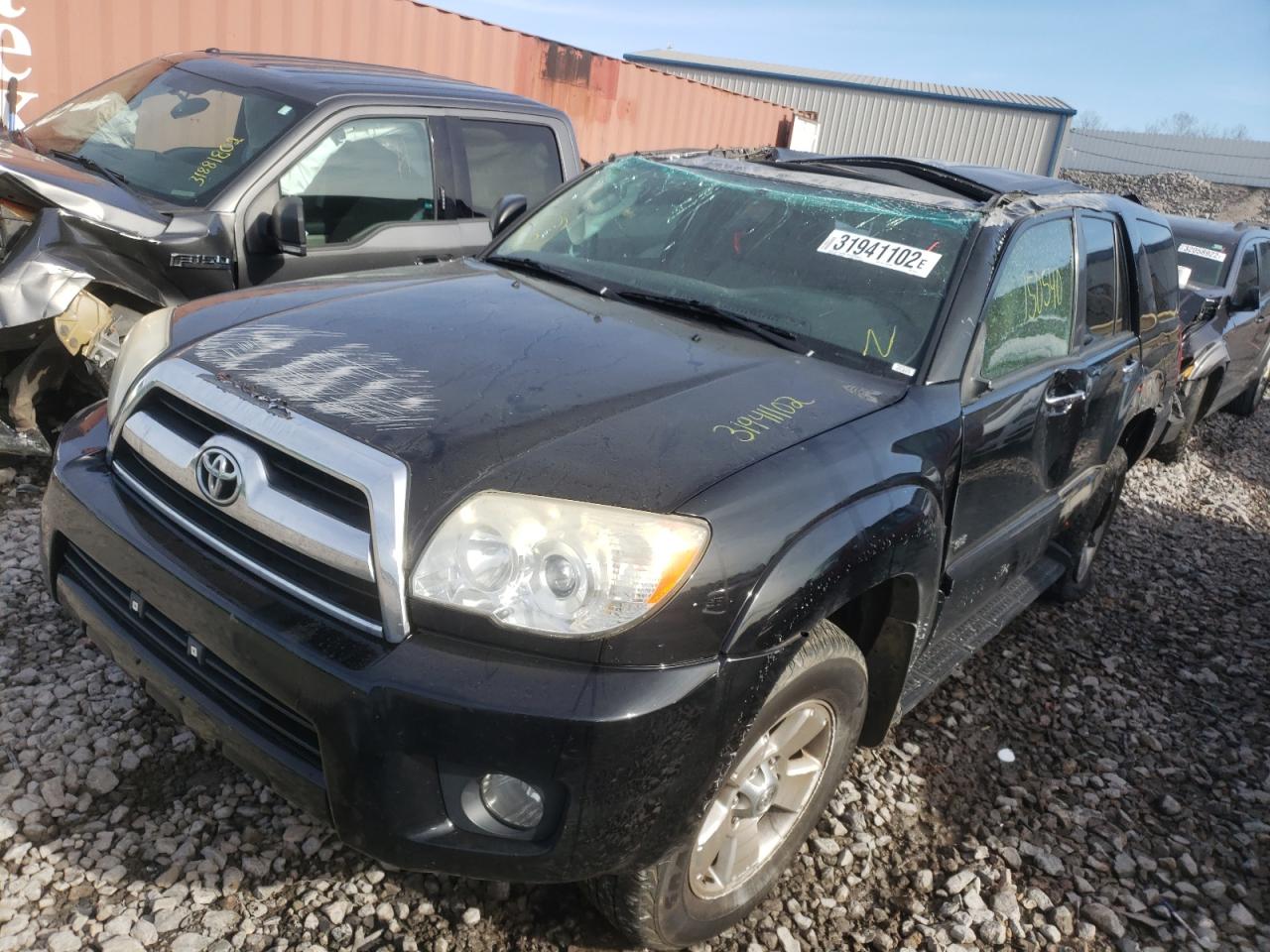 Photo 2 from auction – 2008 TOYOTA 4RUNNER SR with VIN JTEZU14R08K015474