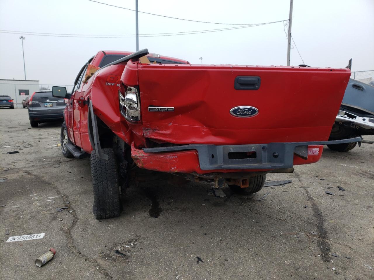 Photo 9 from auction – 2004 FORD F150 with VIN 1FTPX14594KD95635