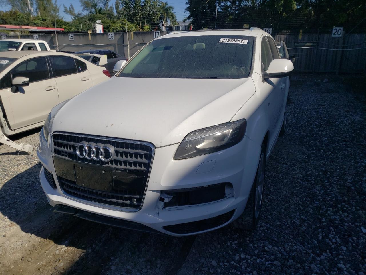 Photo 2 from auction – 2011 AUDI Q7 PRESTIG with VIN WA1DGAFE1BD002609