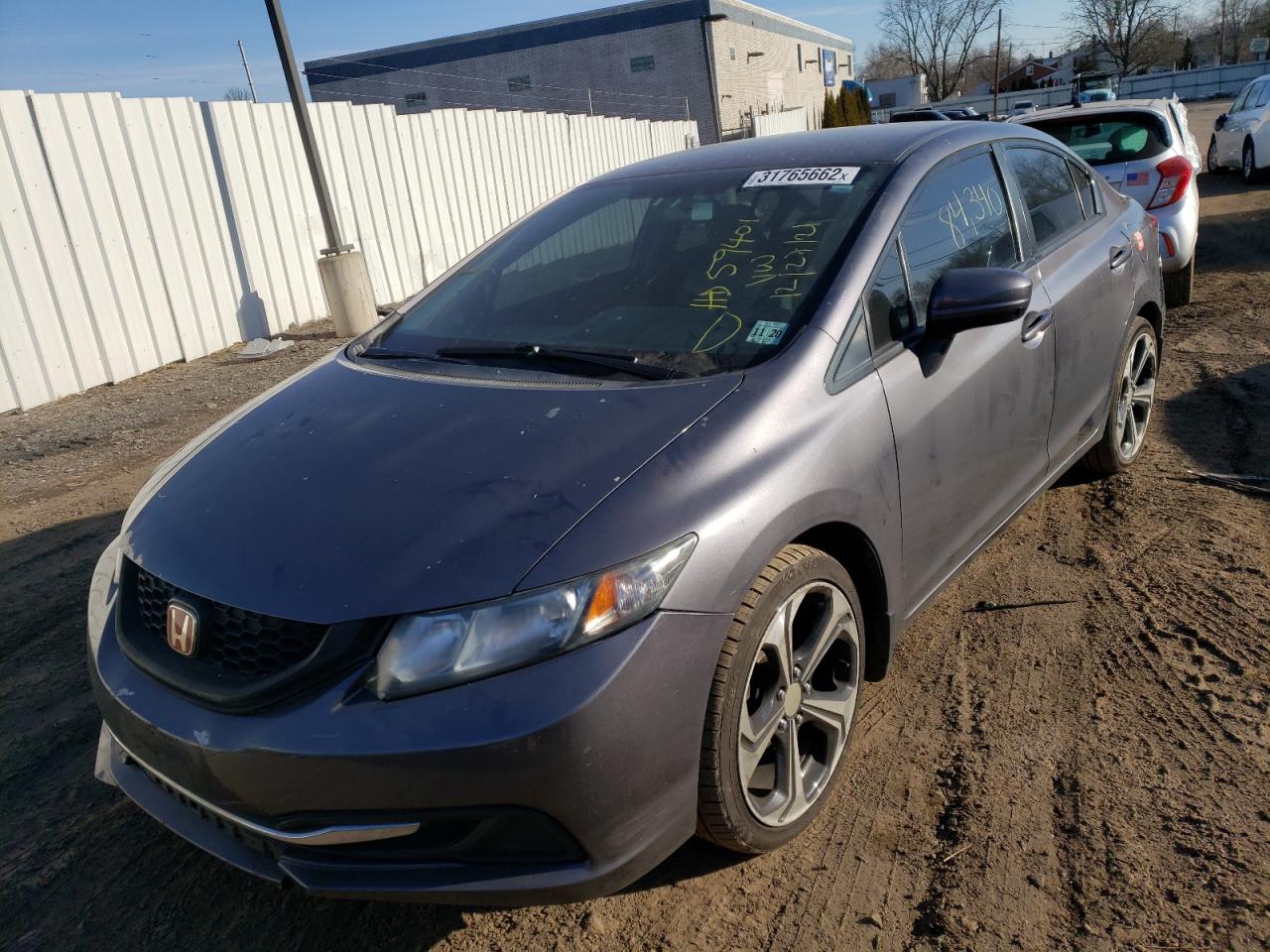Photo 2 from auction – 2015 HONDA CIVIC LX with VIN 19XFB2E57FE039463