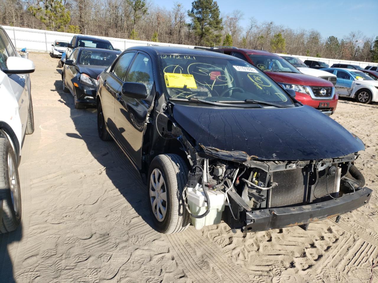 TOYOTA COROLLA BA 2011 with VIN 2T1BU4EE8BC590689 - Photo from auction