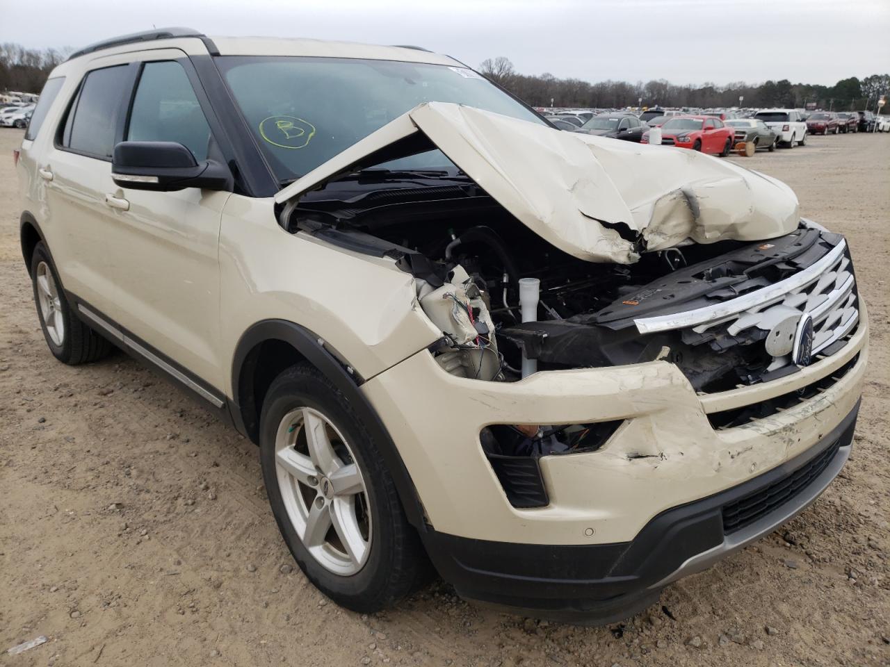 FORD EXPLORER X 2018 with VIN 1FM5K7D89JGC81227 - Photo from auction