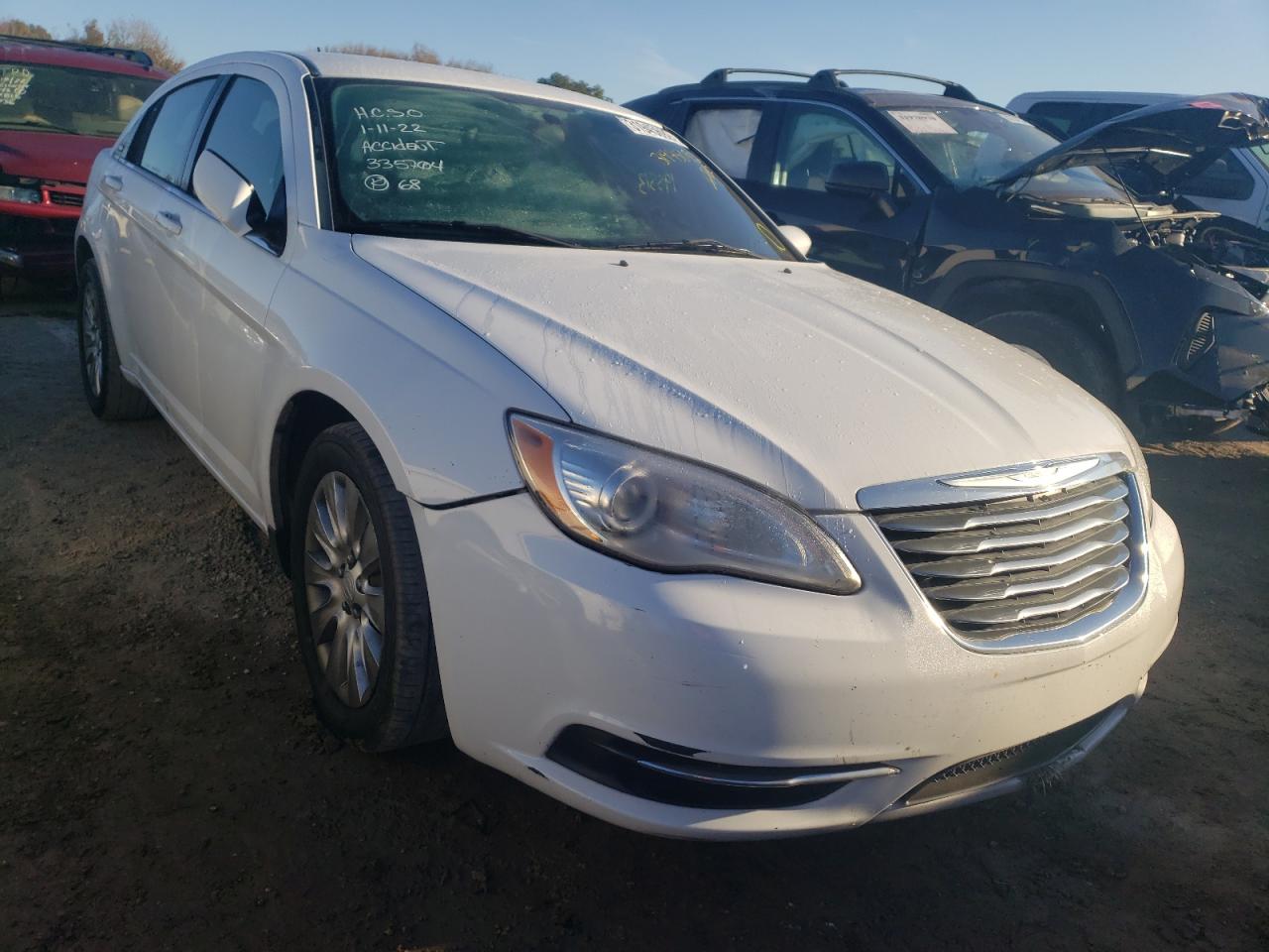 CHRYSLER 200 LX 2014 with VIN 1C3CCBAB5EN175973 - Photo from auction