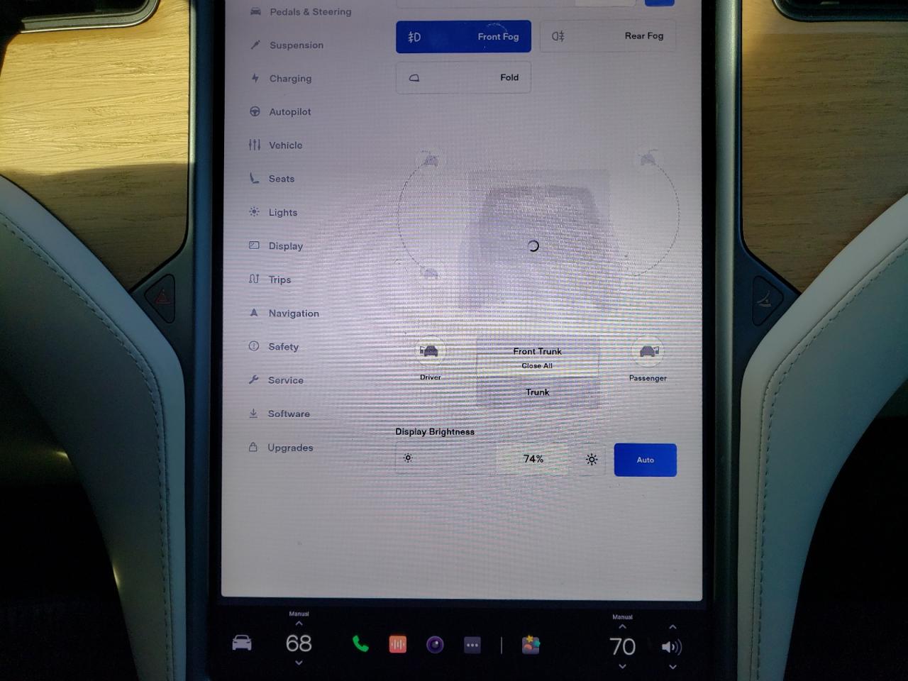 Photo 9 from auction – 2020 TESLA MODEL X with VIN 5YJXCBE25LF268849