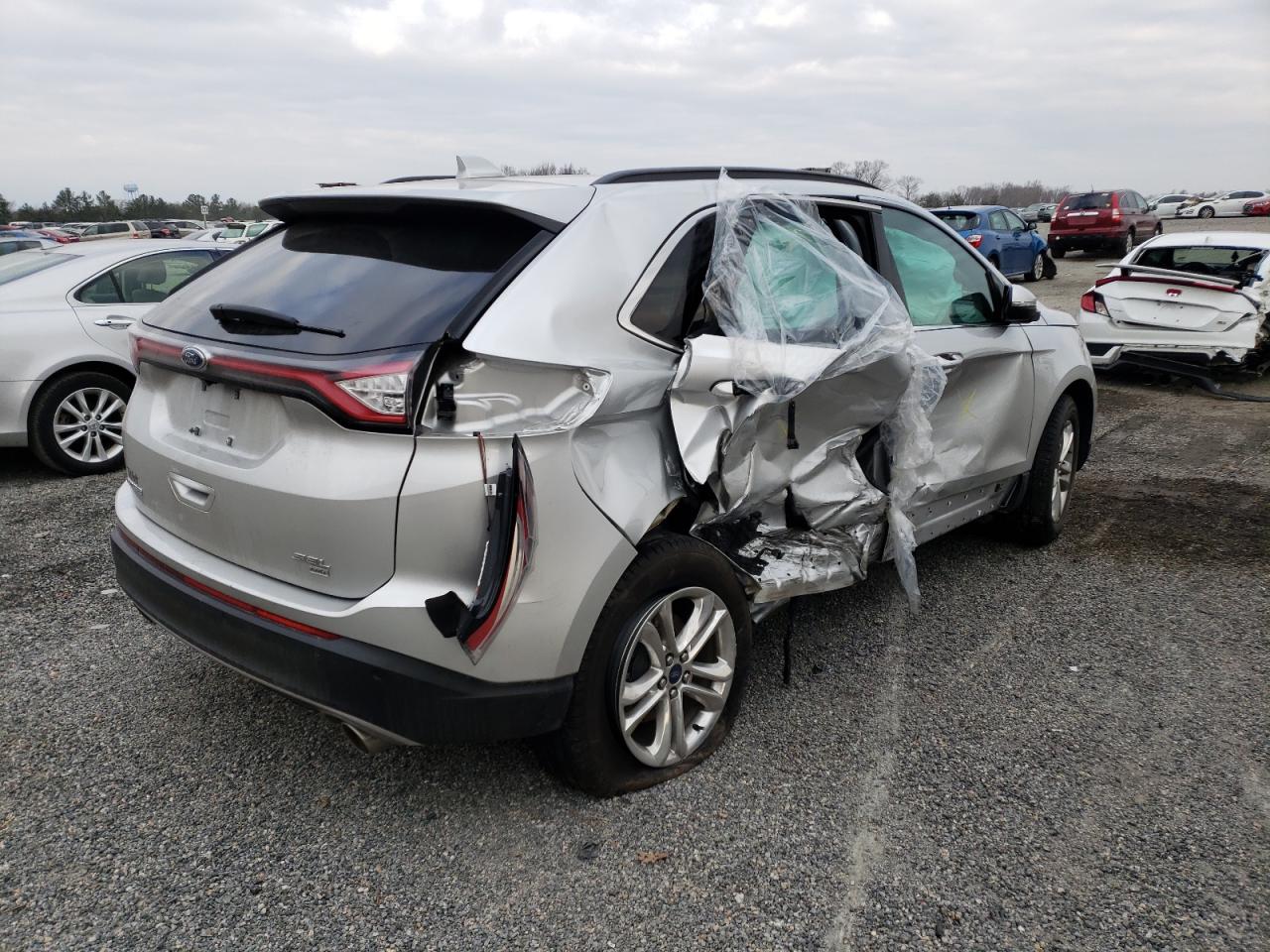 Photo 4 from auction – 2016 FORD EDGE SEL with VIN 2FMPK4J80GBC50010