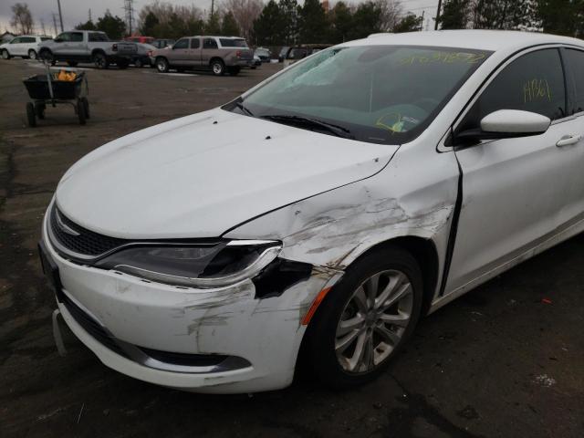 Photo 9 from auction – 2015 CHRYSLER 200 LIMITE with VIN 1C3CCCAB6FN623970