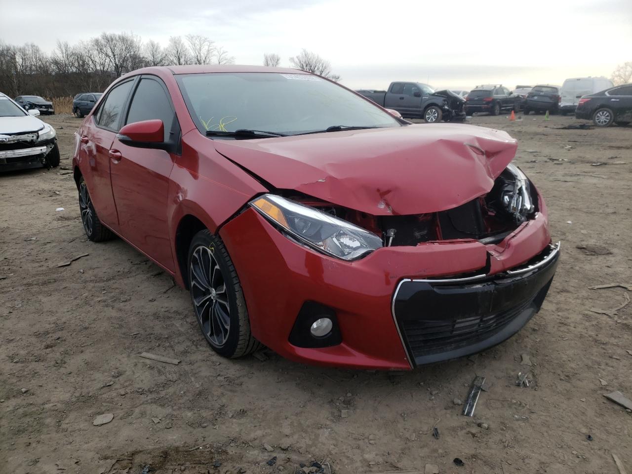 TOYOTA COROLLA L 2014 with VIN 2T1BURHE9EC171487 - Photo from auction