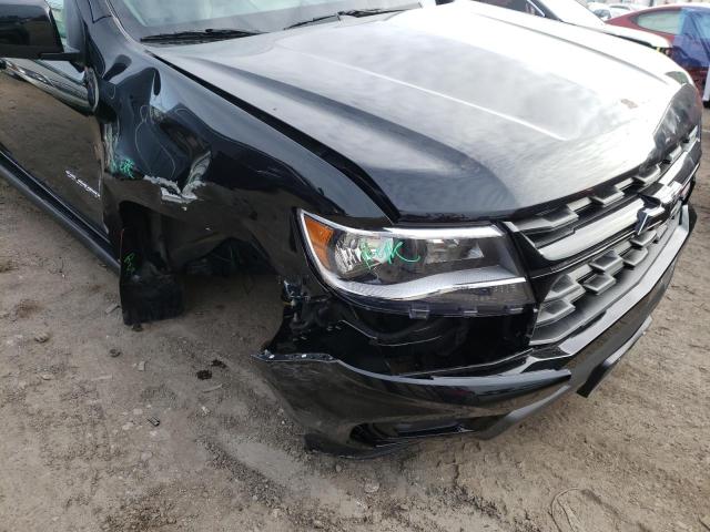 Photo 9 from auction – 2021 CHEVROLET COLORADO with VIN 1GCHTBEA1M1188907