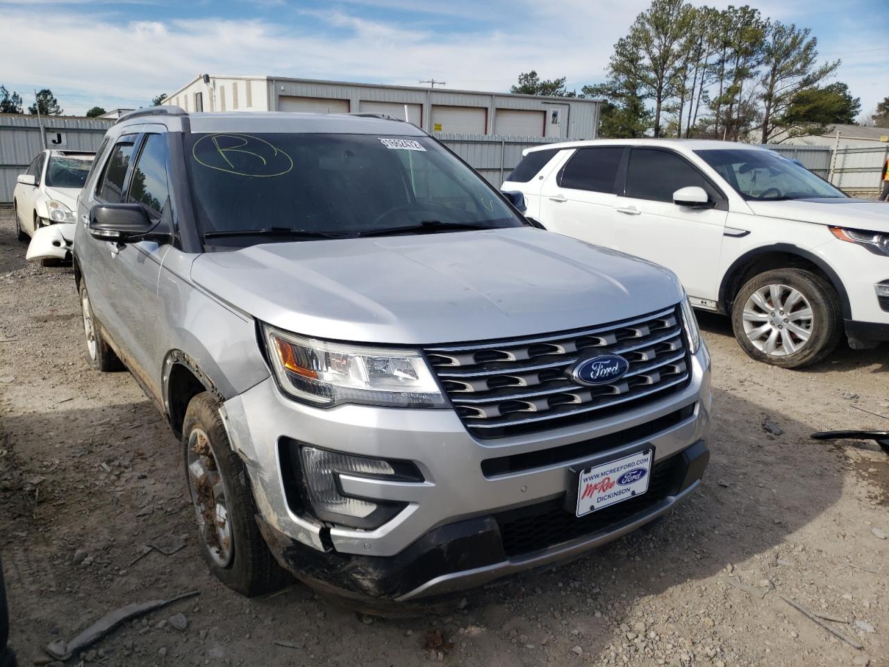 FORD EXPLORER X 2017 with VIN 1FM5K7DH0HGB45305 - Photo from auction