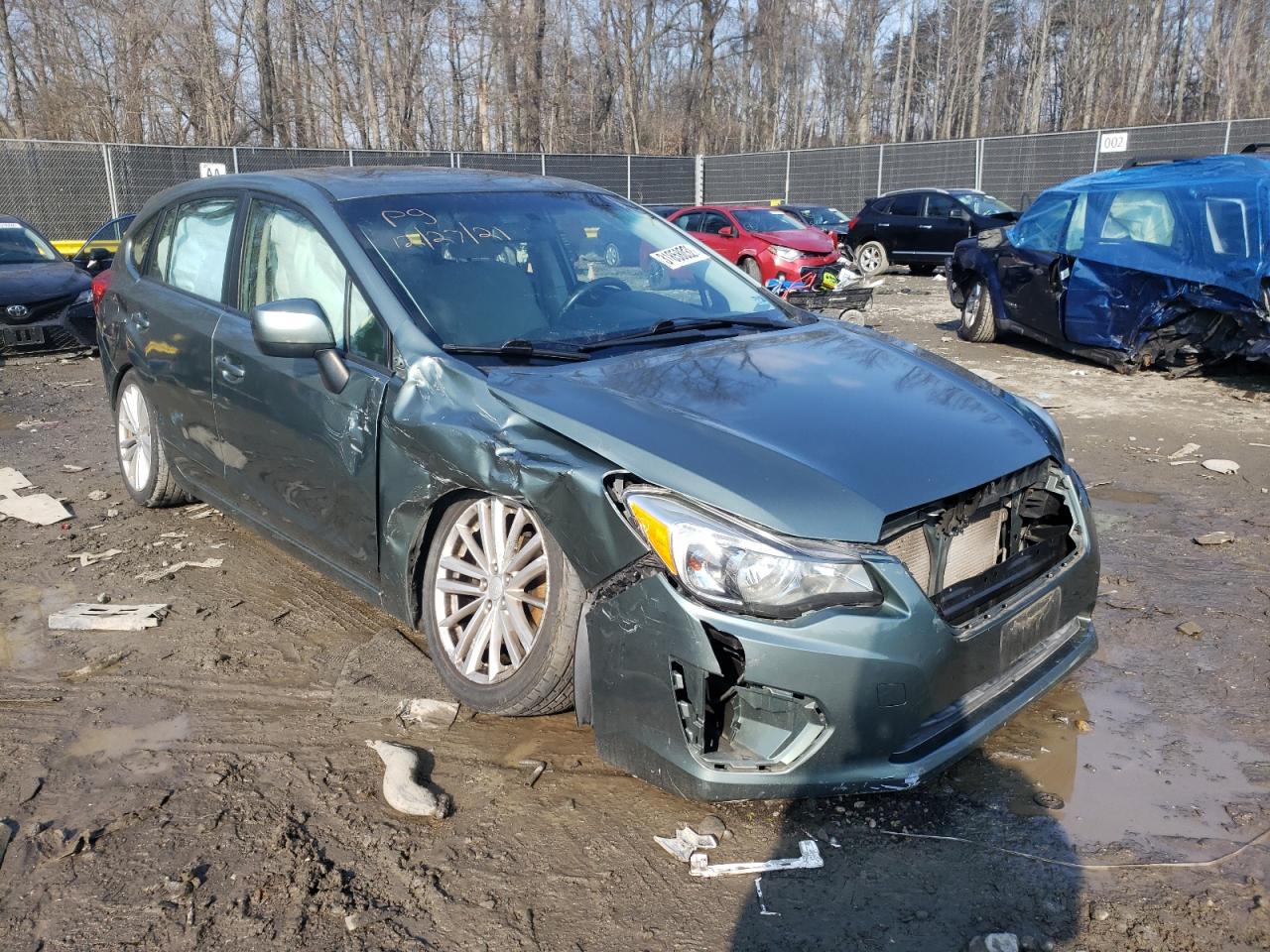 SUBARU IMPREZA PR 2014 с VIN JF1GPAD67E8263762 - Фото с аукциона