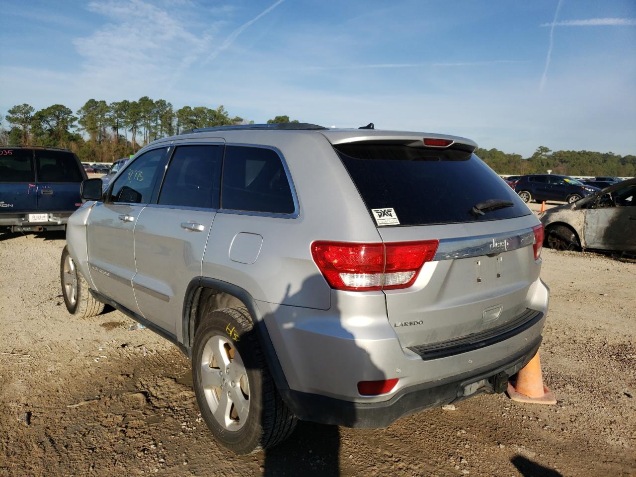 Photo 3 from auction – 2012 JEEP GRAND CHER with VIN 1C4RJEAG2CC314247