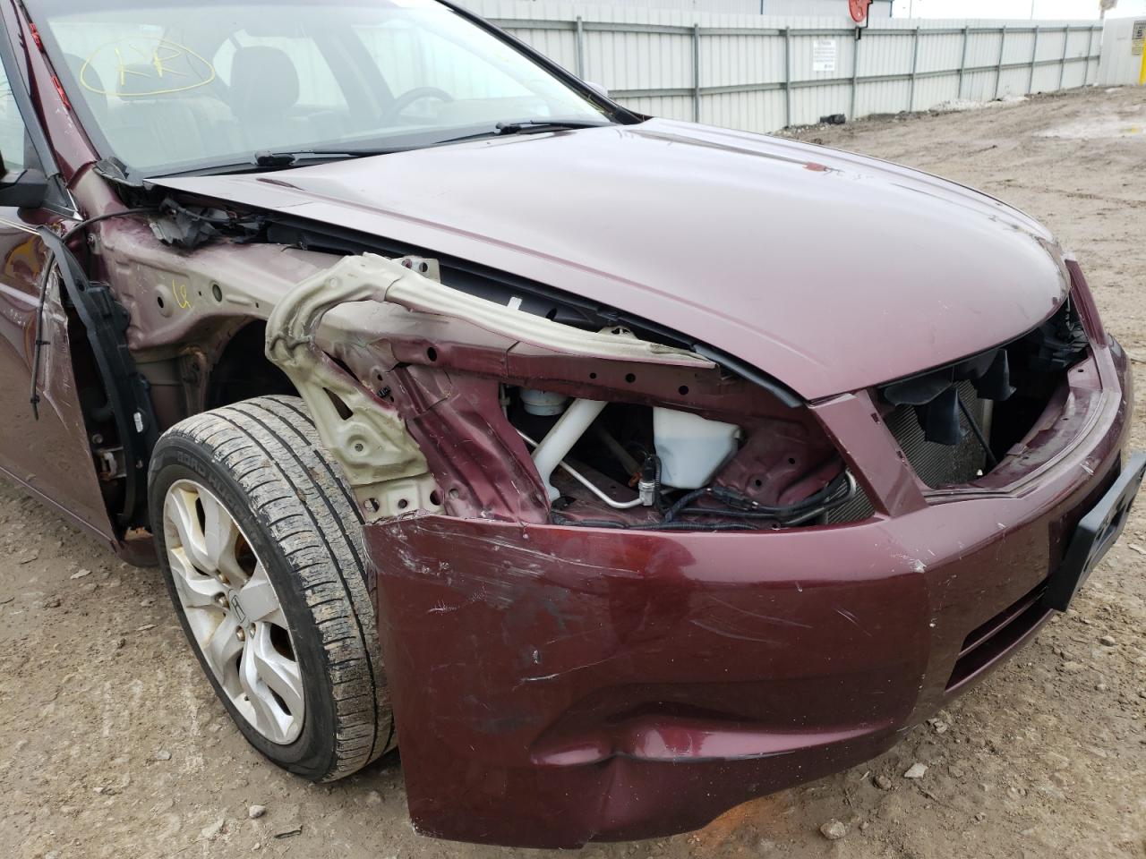 Photo 9 from auction – 2010 HONDA ACCORD EXL with VIN 1HGCP2F85AA094035