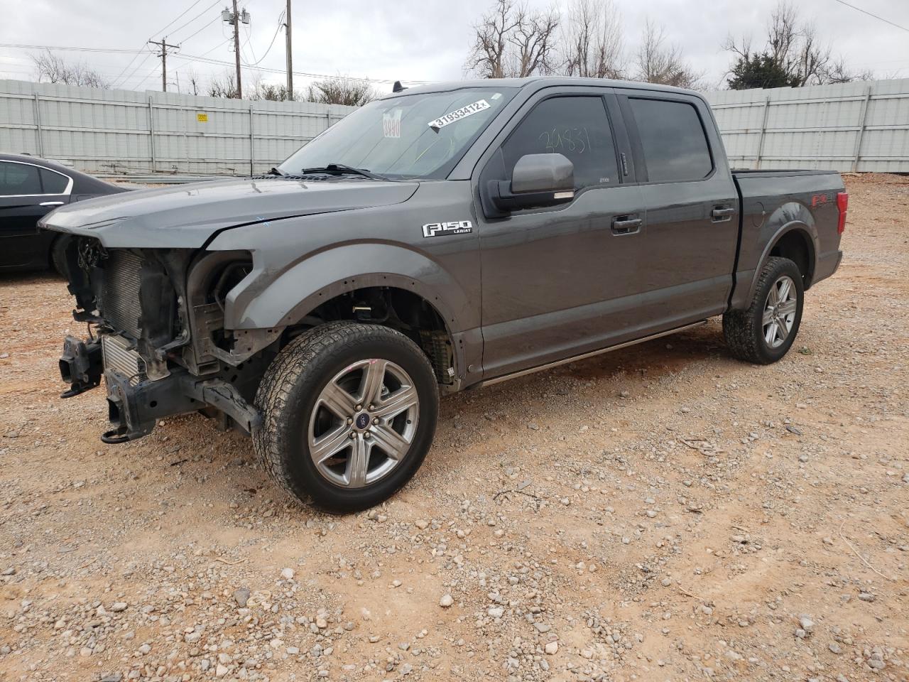 Photo 2 from auction – 2019 FORD F150 SUPER with VIN 1FTEW1E43KFC45591