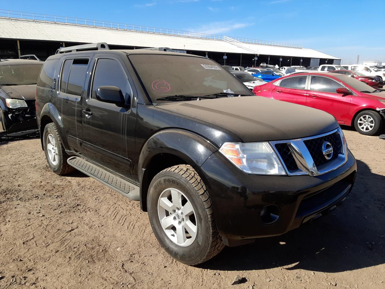 NISSAN PATHFINDER 2011 with VIN 5N1AR1NB4BC614248 - Photo from auction