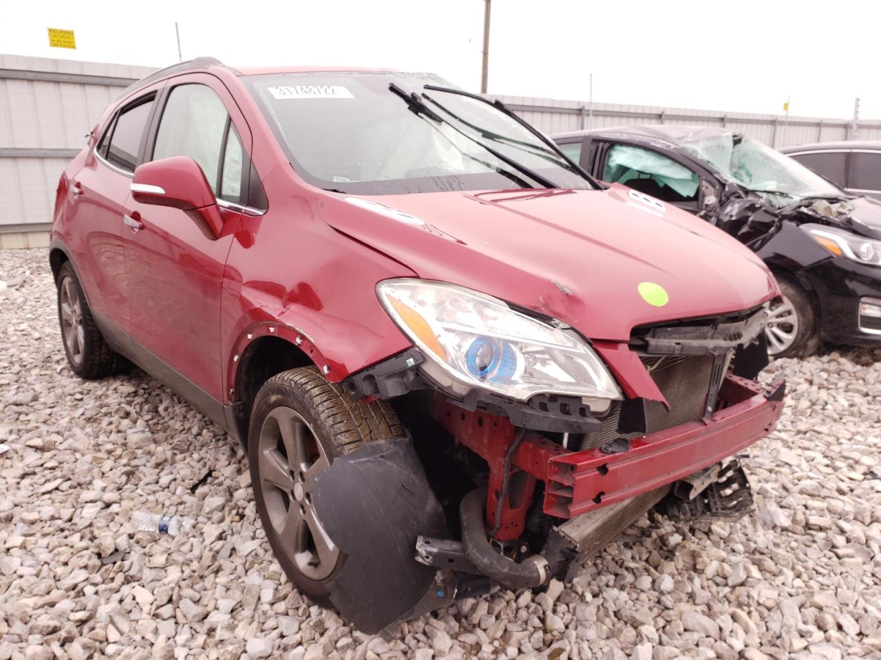 BUICK ENCORE CON 2014 with VIN KL4CJFSB5EB511012 - Photo from auction