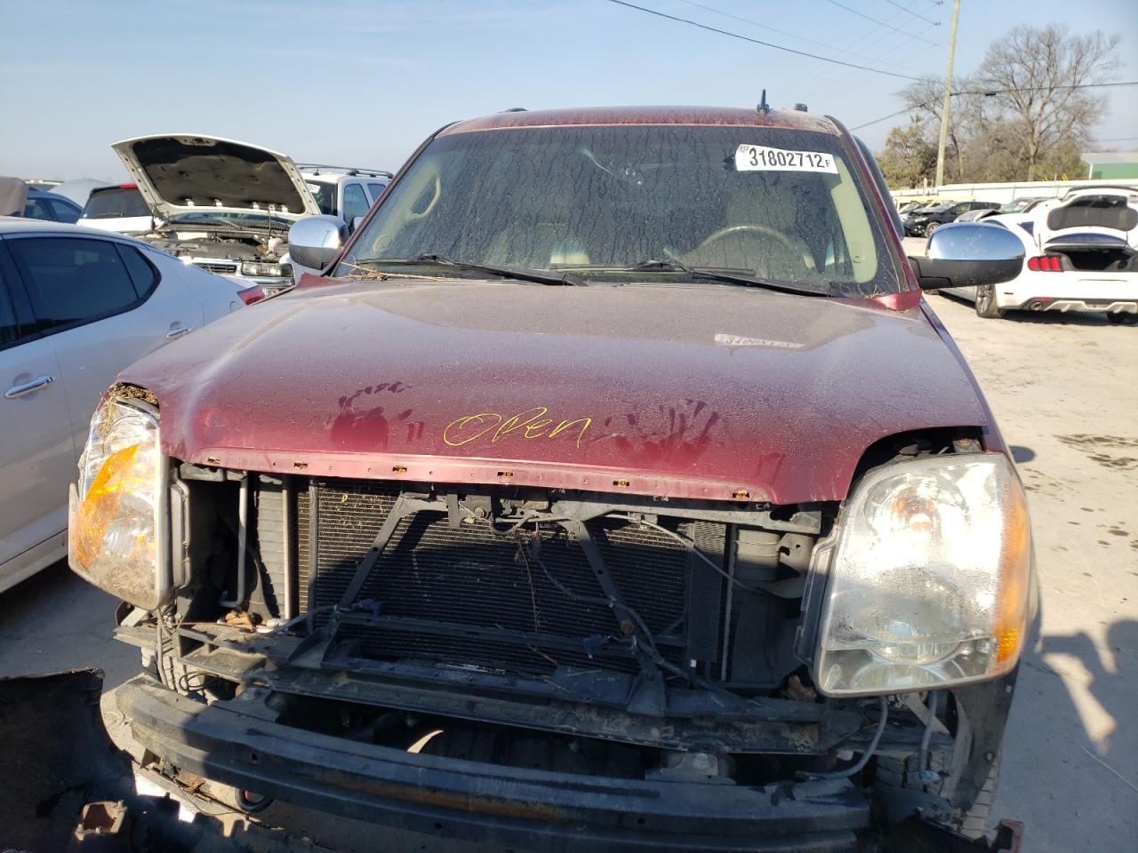Photo 9 from auction – 2008 GMC YUKON with VIN 1GKFC13038R246667