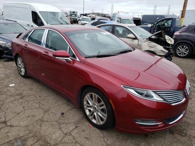 LINCOLN MKZ 2014 with VIN 3LN6L2JK3ER819231 - Photo from auction
