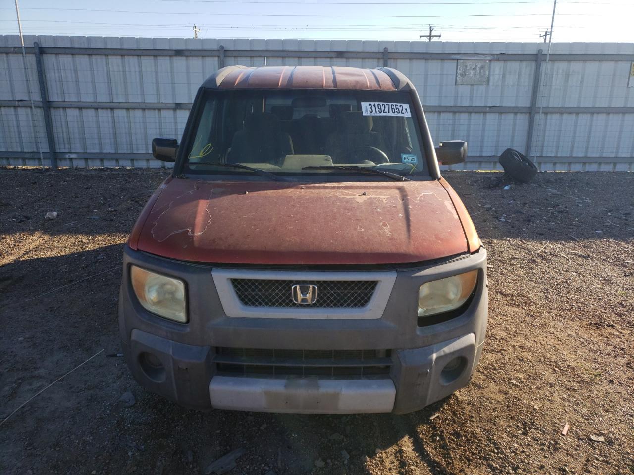 Photo 9 from auction – 2005 HONDA ELEMENT EX with VIN 5J6YH18695L012108