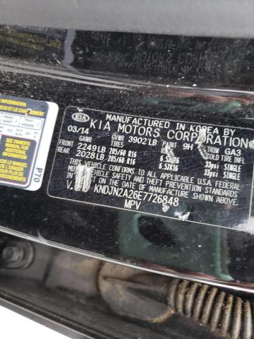Zdjęcie 10 z aukcji – 2014 KIA SOUL z VIN KNDJN2A26E7726848