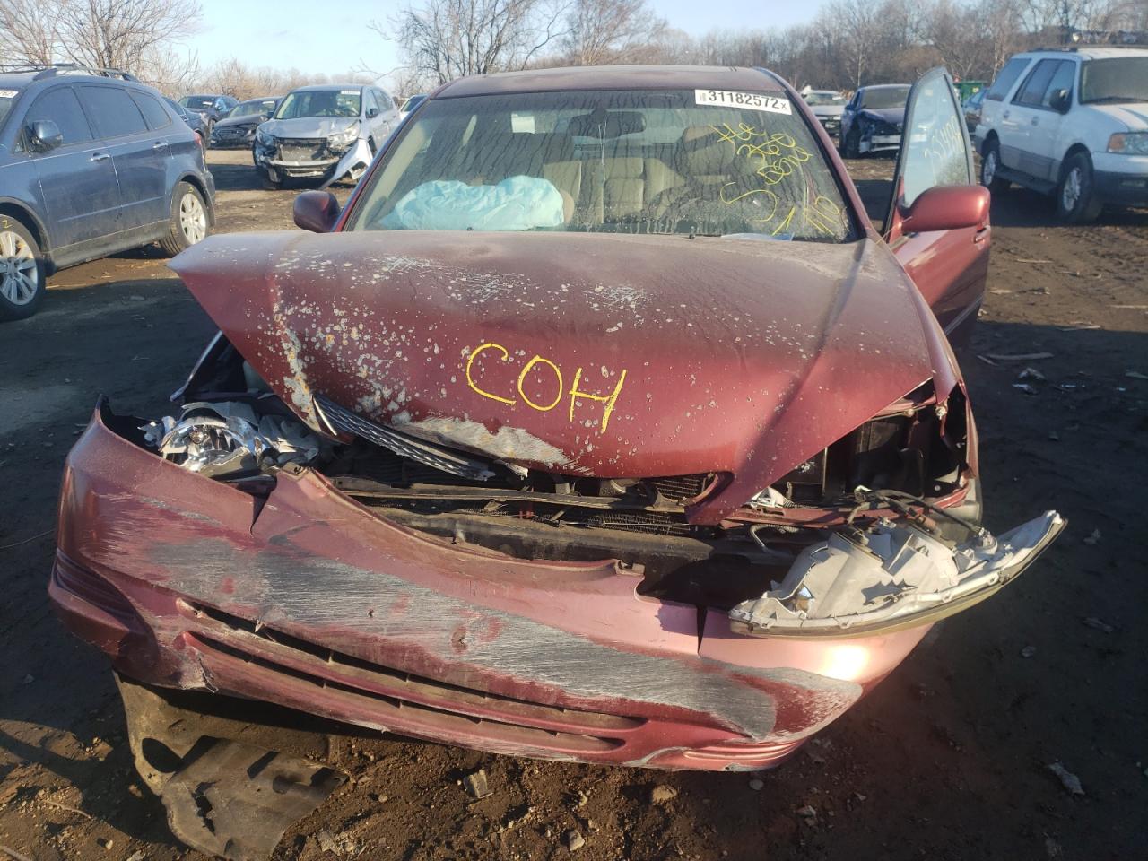 Photo 7 from auction – 2002 TOYOTA CAMRY LE with VIN 4T1BF30K52U023016