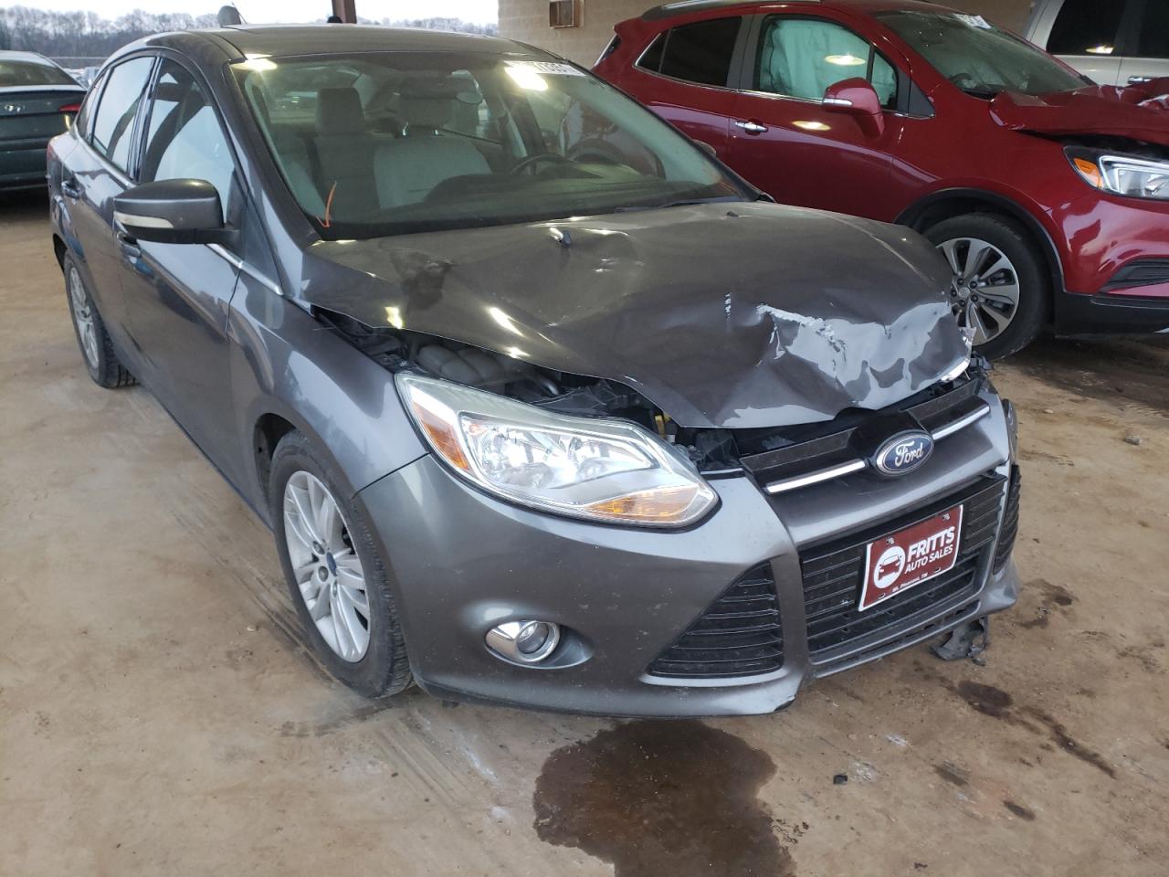 FORD FOCUS SEL 2012 with VIN 1FAHP3H27CL339868 - Photo from auction