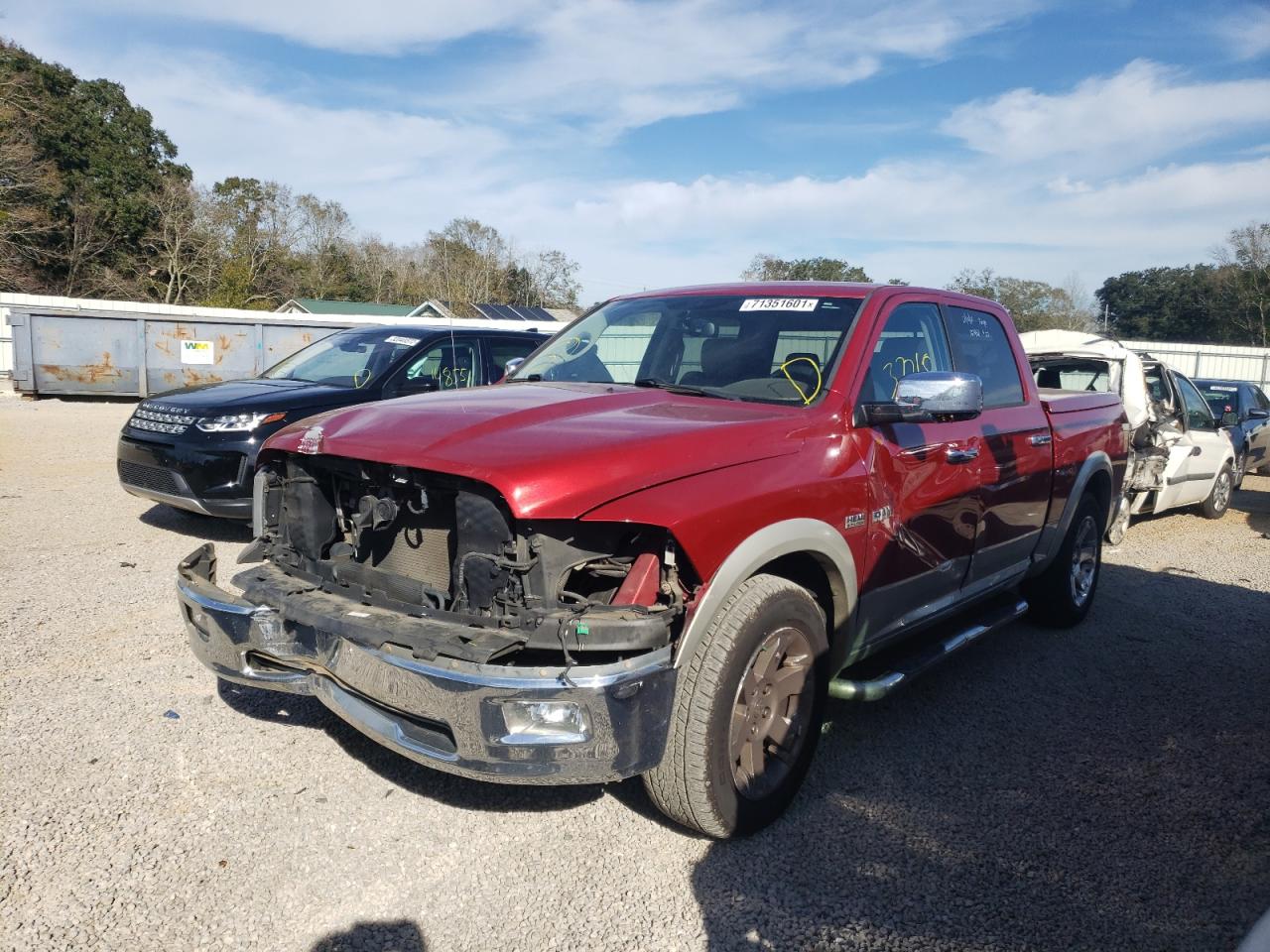 Photo 9 from auction – 2009 DODGE RAM 1500 with VIN 1D3HB13T59S710822