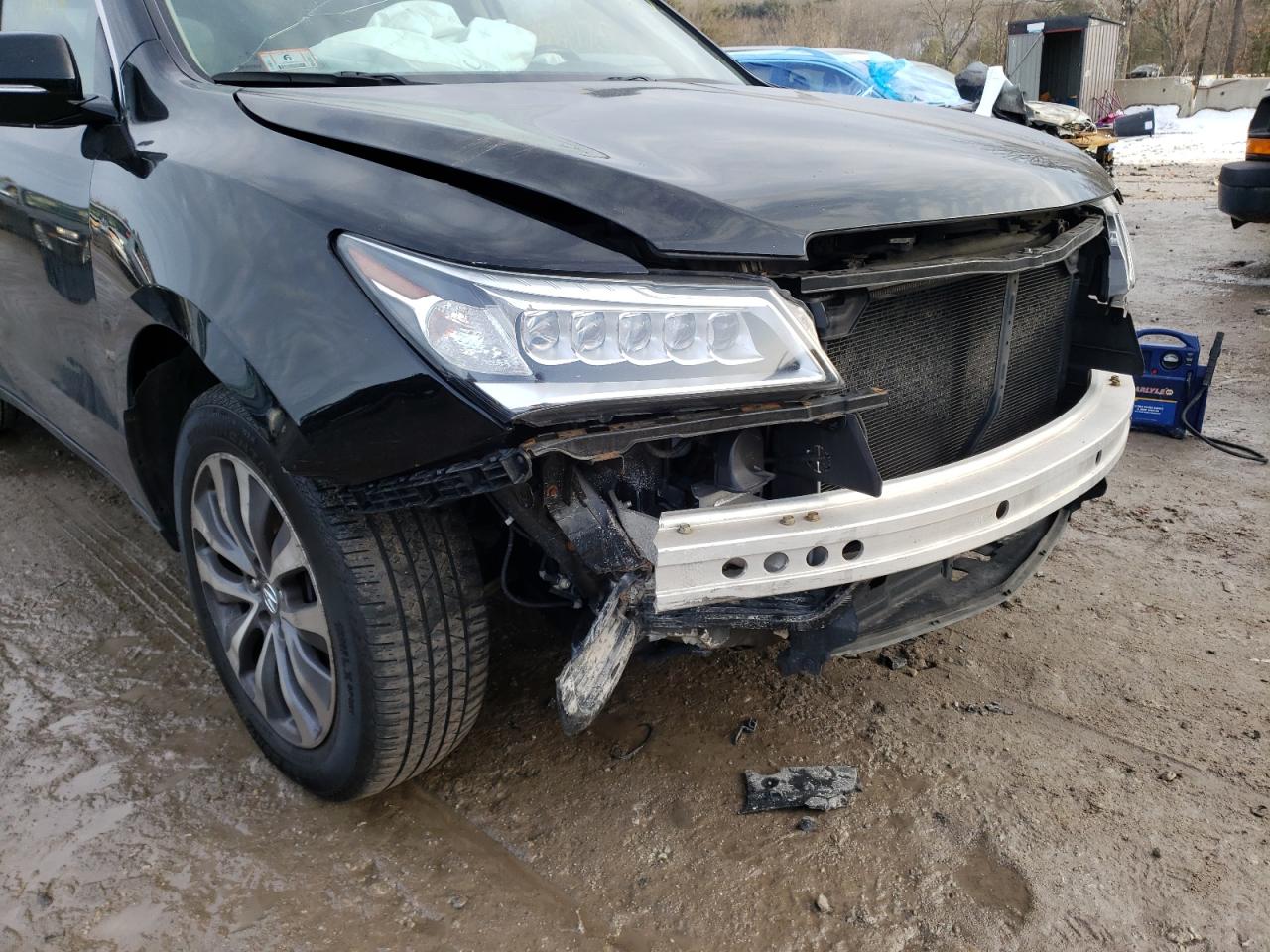 Photo 9 from auction – 2014 ACURA MDX TECHNO with VIN 5FRYD4H46EB001666