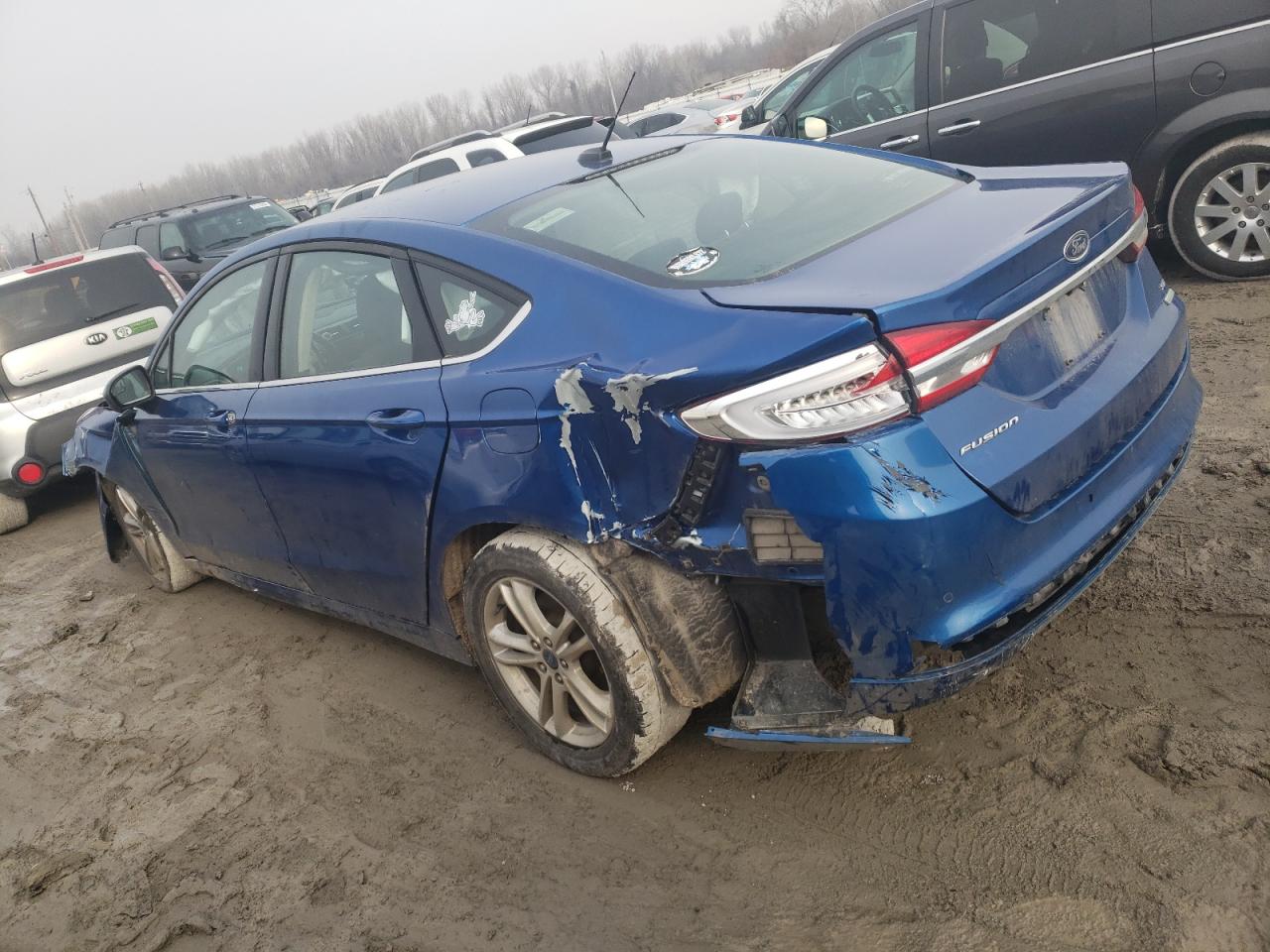 Photo 3 from auction – 2018 FORD FUSION SE with VIN 3FA6P0HD0JR180701