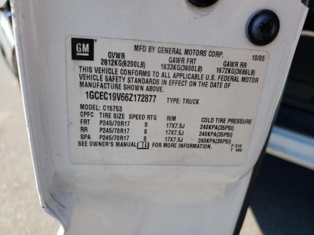 Photo 10 from auction – 2006 CHEVROLET SILVERADO with VIN 1GCEC19V66Z172877