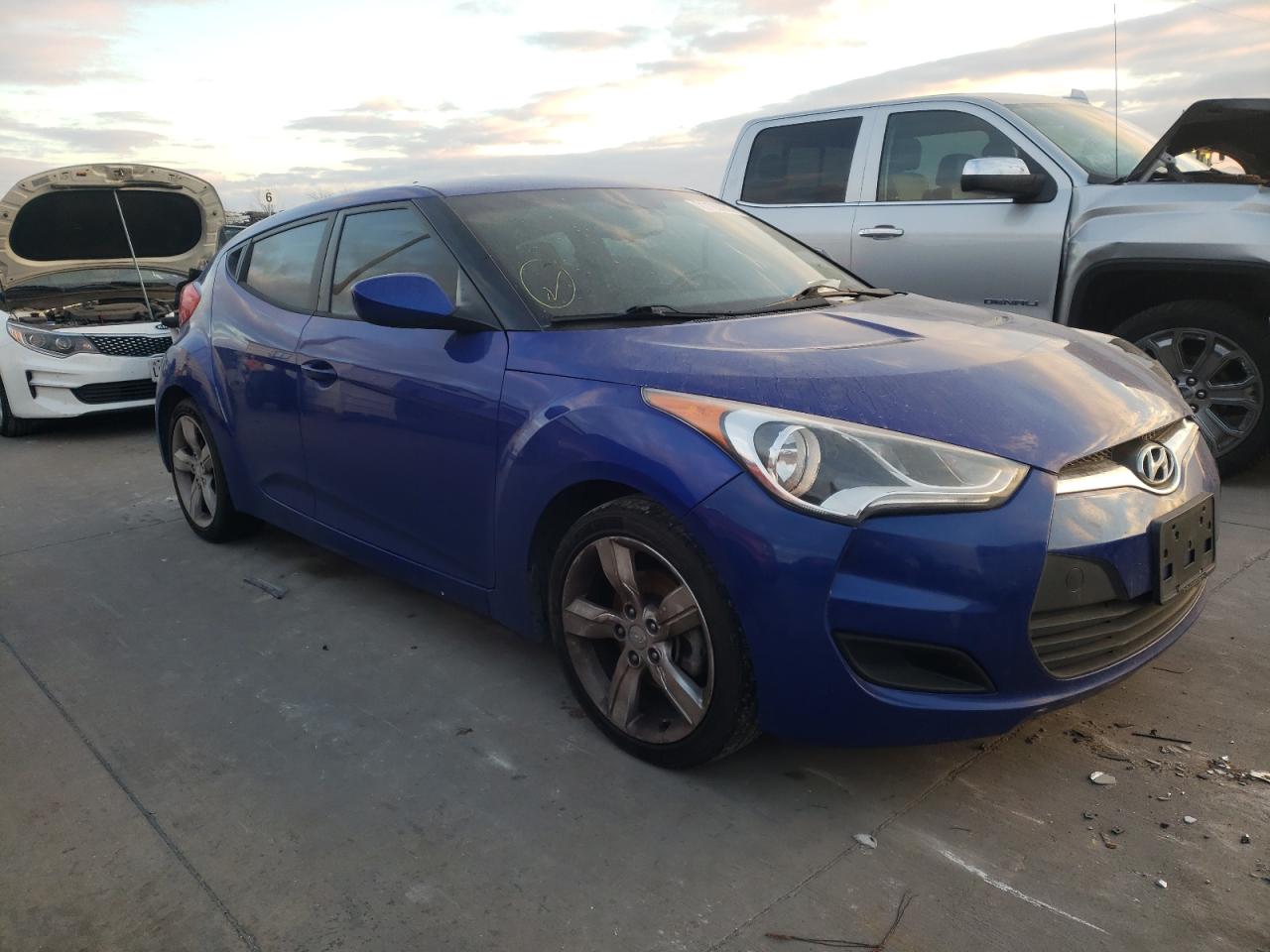 HYUNDAI VELOSTER 2014 with VIN KMHTC6AD9EU204963 - Photo from auction