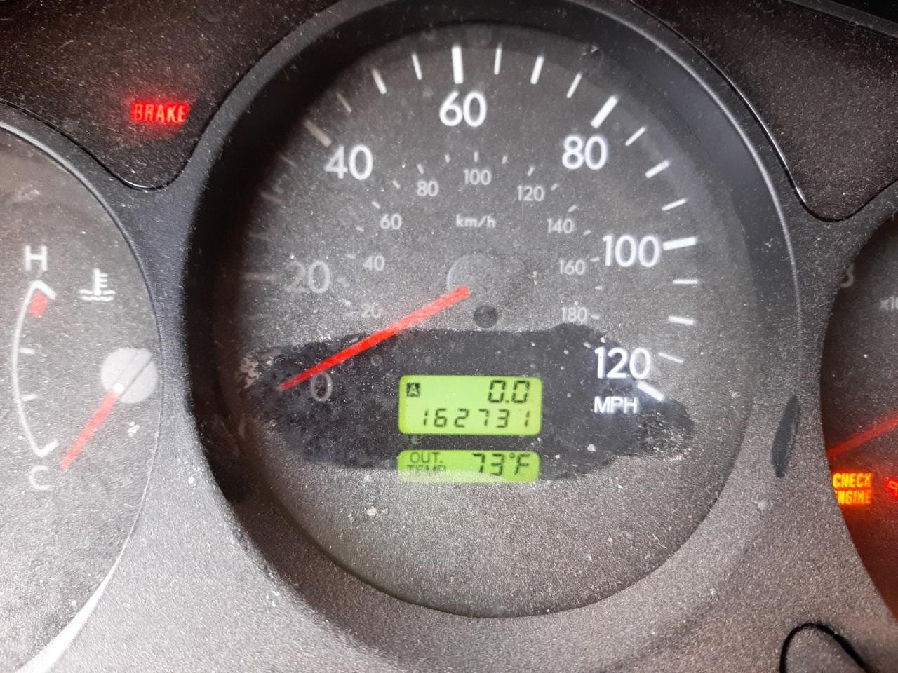 Photo 8 from auction – 2003 SUBARU FORESTER 2 with VIN JF1SG63623G740867