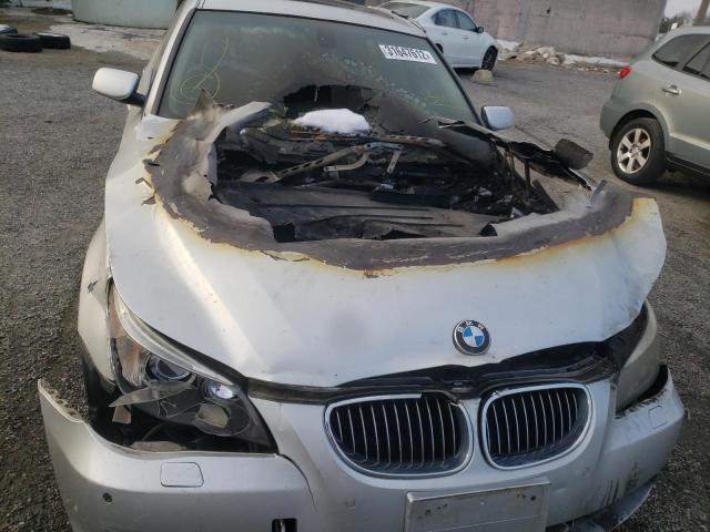 Photo 9 from auction – 2007 BMW 530 XI with VIN WBANF735X7CU22478