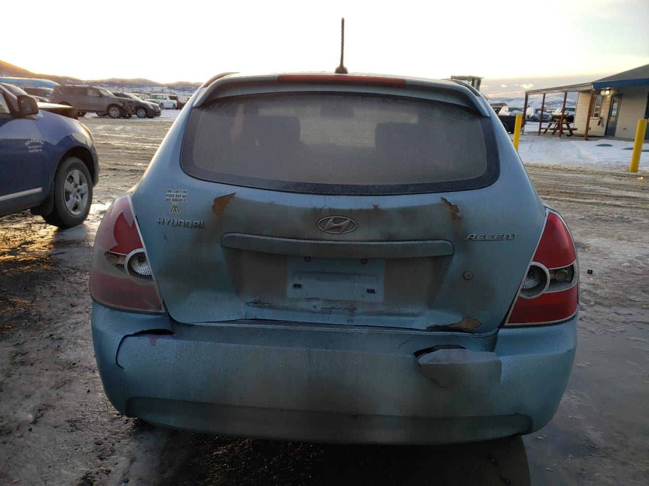 Photo 9 from auction – 2008 HYUNDAI ACCENT GS with VIN KMHCM36C08U094756