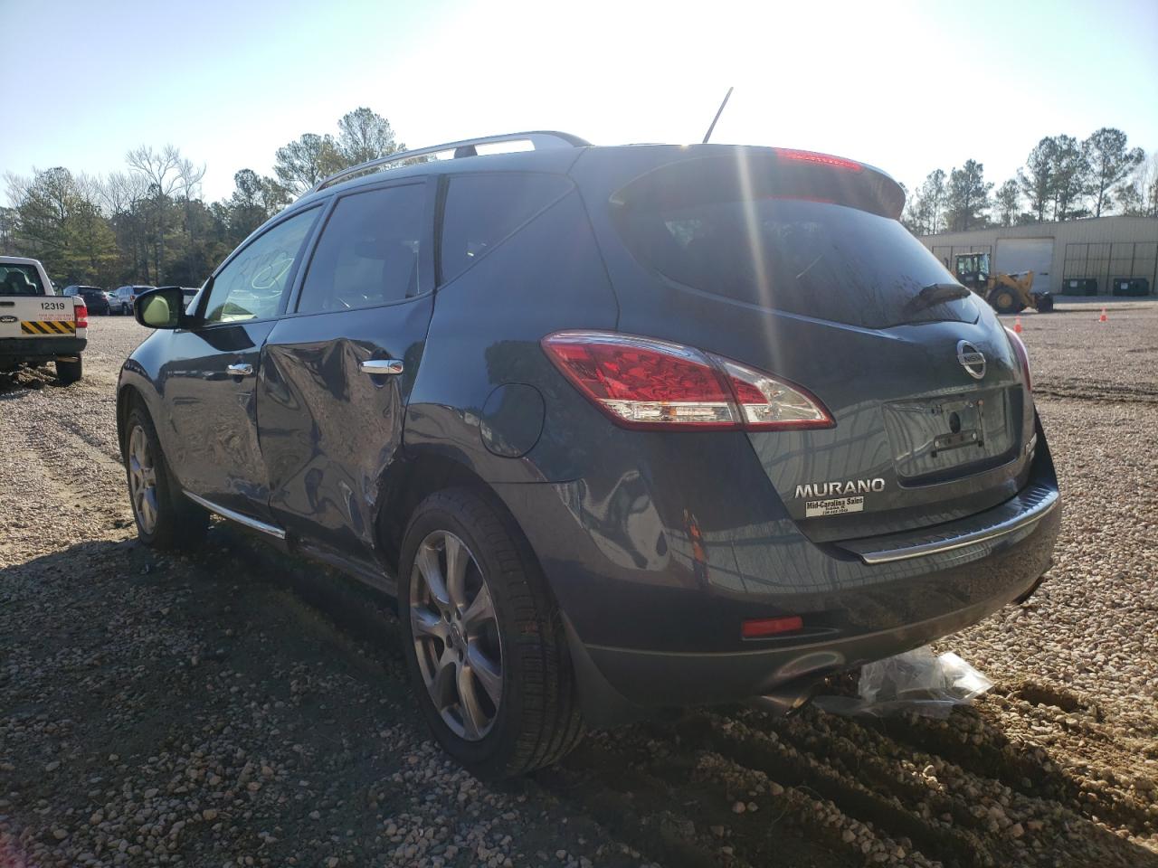 Photo 3 from auction – 2012 NISSAN MURANO with VIN JN8AZ1MW2CW216680