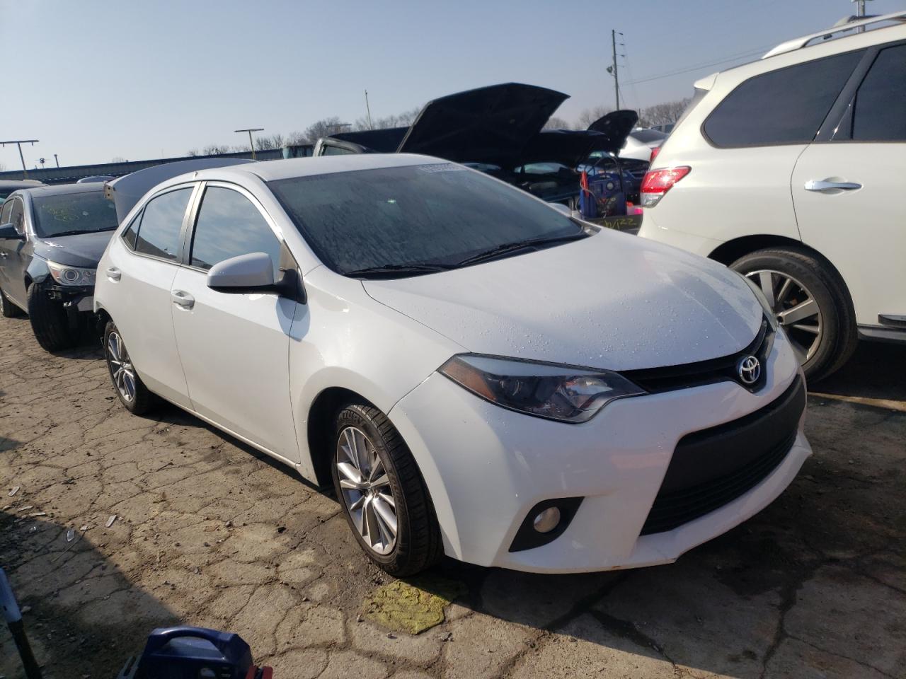 TOYOTA COROLLA L 2014 with VIN 2T1BURHEXEC189738 - Photo from auction