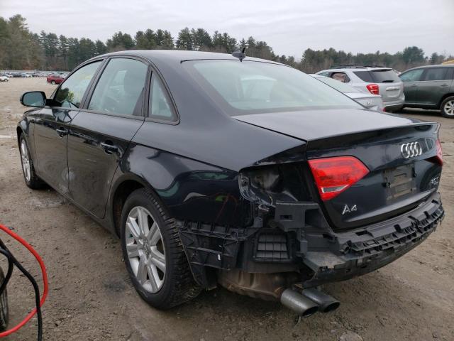 Photo 3 from auction – 2011 AUDI A4 PREMIUM with VIN WAUBFAFL2BN040176