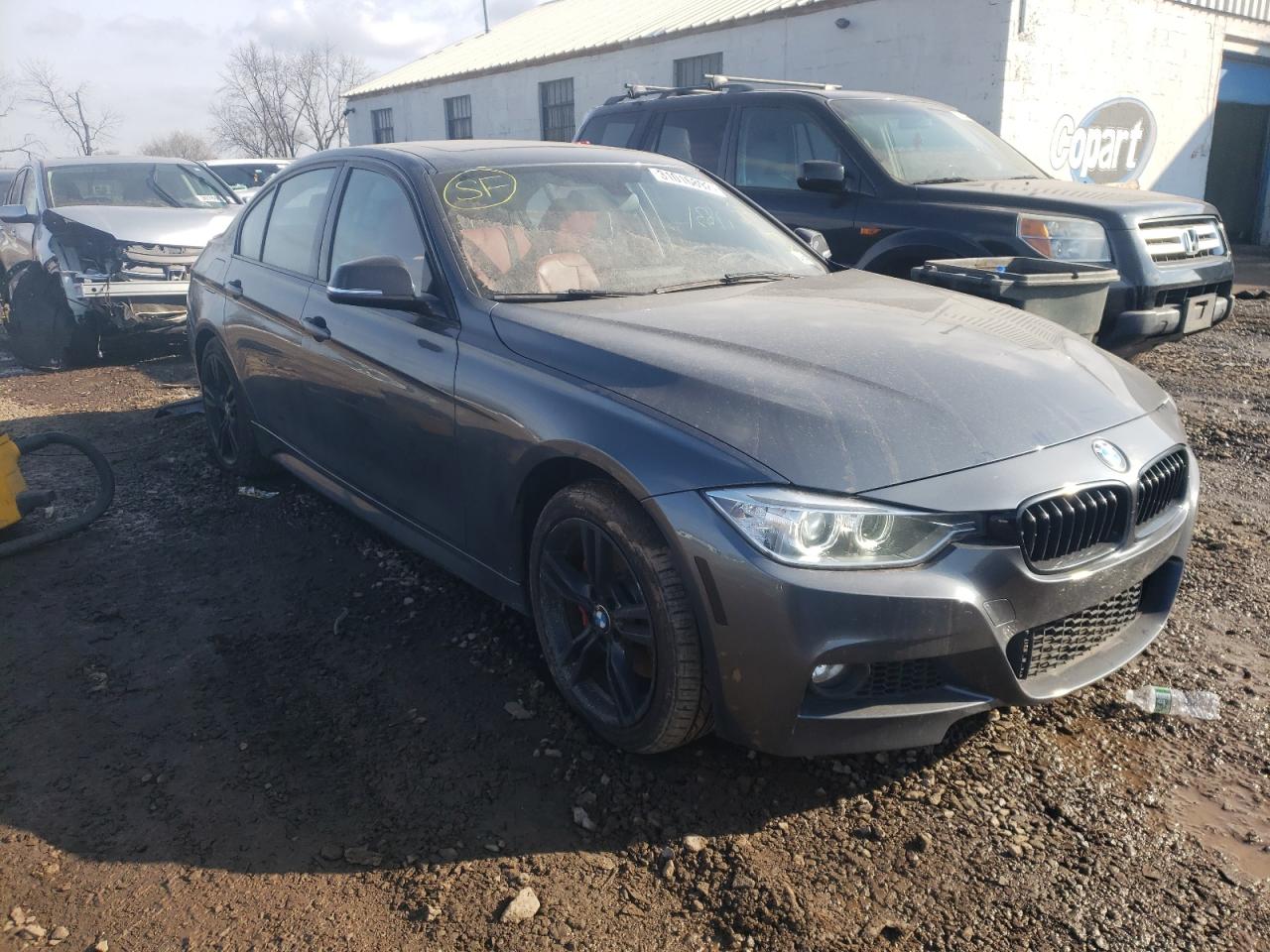 BMW 335 XI 2015 with VIN WBA3B9G53FNR99350 - Photo from auction